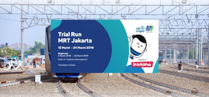 PT MRT Jakarta Ajak Masyarakat Uji Coba MRT 12-24 Maret 2019