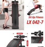 Speeds Sit Up Bench 2 in 1 Papan Sit Up Gym Fitness LX 042-7