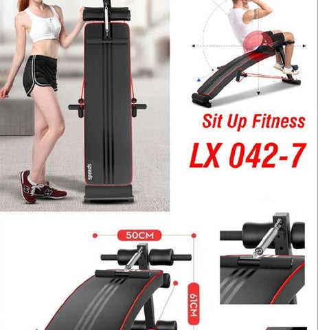 Speeds Sit Up Bench 2 in 1 Papan Sit Up Gym Fitness LX 042-7