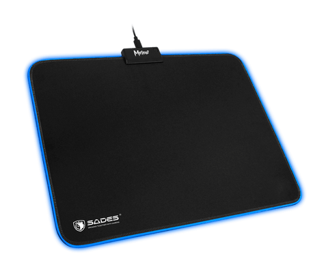 Sades Meteor RGB Gaming Mouse Pad - Nyari.id