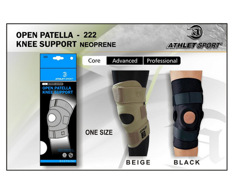 Knee Support Open Patella Pelindung Lutut Long 222