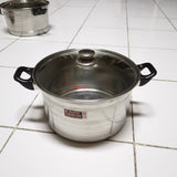 Panci Stainless Steel Tutup Kaca Rosh Saucepot Pilihan 20 - 28 cm