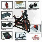 Khusus Gosend Sepeda Statis Bike Fitness Indoor Speeds LX 042-709