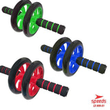 AB WHEEL - AB Roller Double Wheel Alat Sit Up 009-01 Original - Nyari.id