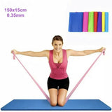 Yoga Resistance Band Elastic Pilates Karet