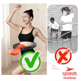 Hula Hoop Ring Smart Holla Speeds Latih Perut