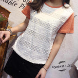 Kaos Fashion Wanita Ala Korea - Alyss Full Lace 6506 - Nyari.id