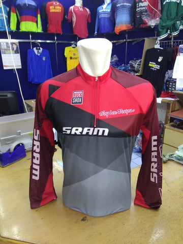 Baju Jersey Sepeda Troy Lee Sram Panjang