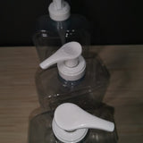 Botol Bening PET Pump Pompa 375ml untuk sabun shampo gel air handsanitizer