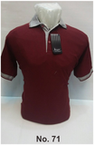 Kaos Polo Polos Andre Mitchel Lengan Pendek Kerah Abu - Nyari.id