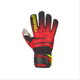 REUSCH Sarung Tangan Kiper Fit Control RG Finger Support Black Red - Nyari.id