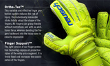 REUSCH Sarung Tangan Kiper Fit Control RG Finger Support Black Red - Nyari.id