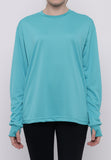 Hitscore Exclusive Kaos Oblong T-Shirt Long Sleeve Light Blue - Nyari.id