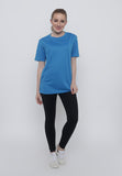Hitscore Kaos Oblong T-Shirt Short Sleeve Blue - Nyari.id