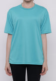 Hitscore Kaos Oblong T-Shirt Short Sleeve Light Blue - Nyari.id