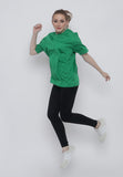 Hitscore Kaos Oblong T-Shirt Short Sleeve Green - Nyari.id