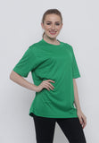 Hitscore Kaos Oblong T-Shirt Short Sleeve Green - Nyari.id