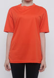 Hitscore Kaos Oblong T-Shirt Short Sleeve Orange - Nyari.id