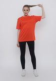 Hitscore Kaos Oblong T-Shirt Short Sleeve Orange - Nyari.id