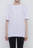 Hitscore Kaos Oblong T-Shirt Short Sleeve White - Nyari.id