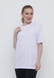Hitscore Kaos Oblong T-Shirt Short Sleeve White - Nyari.id