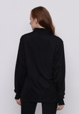 Hitscore Kaos Polo Shirt Long Sleeve Black - Nyari.id
