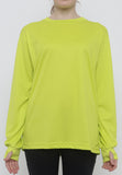 Hitscore Kaos Oblong T-Shirt Long Sleeve Light Green - Nyari.id