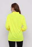 Hitscore Kaos Polo Shirt Long Sleeve Light Green - Nyari.id