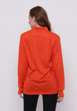 Hitscore Kaos Polo Shirt Long Sleeve Orange - Nyari.id
