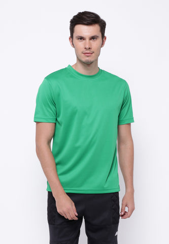 Hitscore Kaos Oblong T-Shirt Short Sleeve Green - Nyari.id