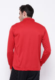 Hitscore Kaos Polo Shirt Long Sleeve Red - Nyari.id