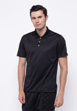 Hitscore Kaos Polo Shirt Short Sleeve Black - Nyari.id