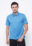 Hitscore Kaos Polo Shirt Short Sleeve Blue - Nyari.id