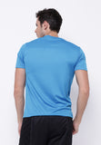 Hitscore Kaos Oblong T-Shirt Short Sleeve Blue - Nyari.id
