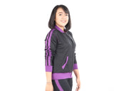 Training Set Angel Fashion Wanita Black - Purple - Nyari.id