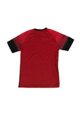 Baju Jersey Badminton L Wave Logo Emboss