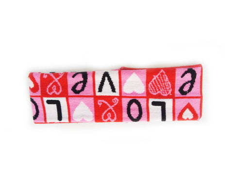 Bandana Olahraga Senam Headband Fitness Yoga Love Line - Nyari.id