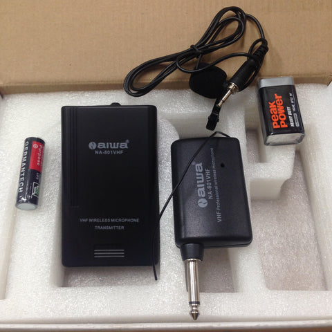 Microphone Wireless Jepit AIWA - Nyari.id