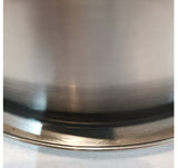Baskom Mangkuk Stainless Tebal ROSH Super Basin Pilih Diameter 20 - 40