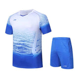 Baju Jersey Badminton L Wave Baju Celana