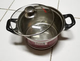 Panci Stainless Steel Tutup Kaca Rosh Saucepot Red Sea