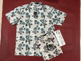 Kemeja Batik Dewasa Lengan Pendek Motif Bunga - Nyari.id