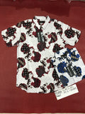 Kemeja Batik Dewasa Lengan Pendek Motif Daun - Nyari.id
