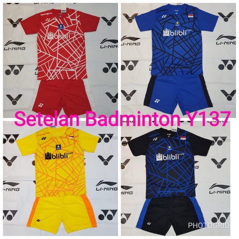 Jersey Baju Celana Badminton Dewasa Drifit Lokal Grosir Murah Y137 - Nyari.id