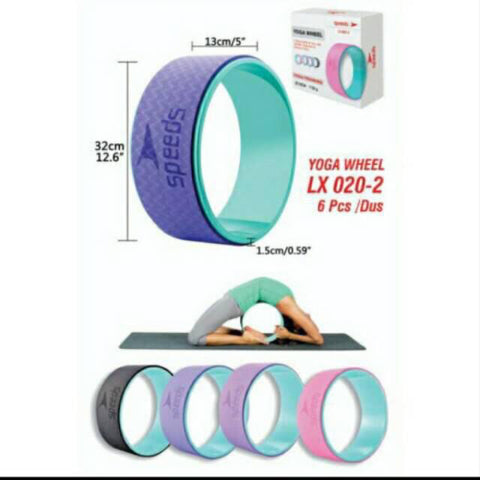 Yoga Wheel Yoga Ring Speeds LX020-2 Original - Nyari.id