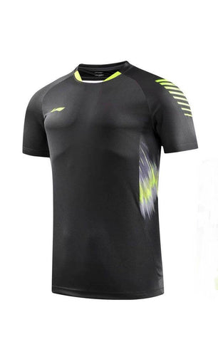 Baju Kaos Olahraga Badminton Lengan Pendek Linning - Nyari.id