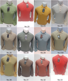 Kaos Polo Polos Andre Mitchel Lengan Panjang - Nyari.id
