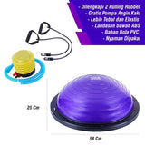 Bosu Ball Balance Step Trainer Bola Yoga Fitness Balancing Step - Nyari.id
