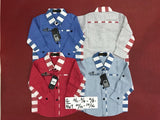 Kemeja Anak Lengan Panjang Motif Garis-Garis - Nyari.id