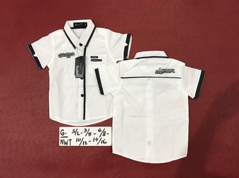 Kemeja Anak Lengan Pendek Polos West Style - Nyari.id